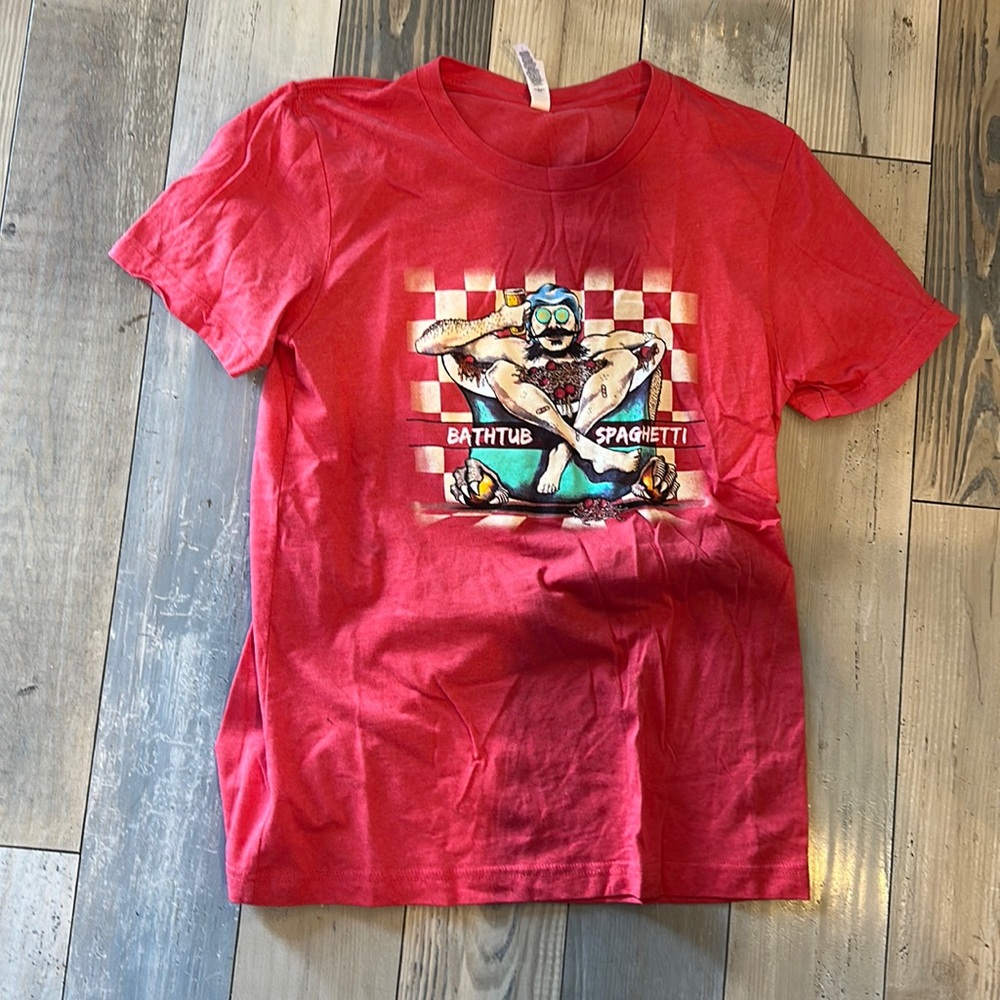 Bathtub spaghetti t-shirt